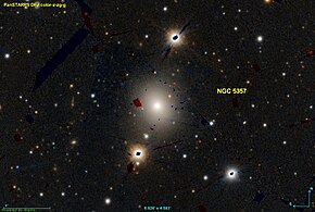 Елиптичната галаксија NGC 5357