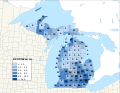 Miniatura para Registro Nacional de Lugares Históricos no Michigan