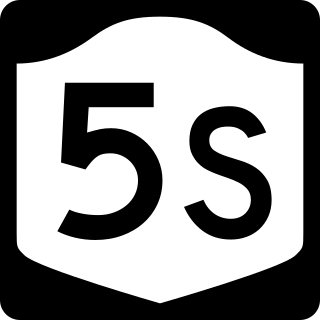 <span class="mw-page-title-main">New York State Route 5S</span> Highway in New York