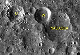 Craterele satelite Nagaoka map.jpg