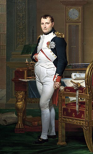 The Emperor Napoleon in His Study at the Tuile...
