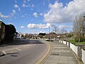 South Street, Newport, Isle of Wight, seen at the point joining onto Coppins Bridge Roundabout.