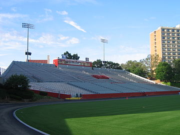 Former right field pavilion, 2008.