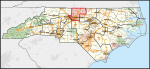 North Carolina's 6th congressional district (2023-2025).svg