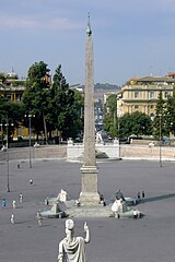 Obélisque de la piazza del Popolo