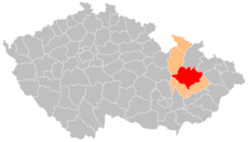 Okres Olomouc na mapě