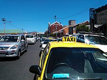 Old Biscuit Mill Woodstock Cape Town Taxi Cab