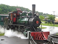 Otaru Museum, steam locomotive Iron Horse (H. K. Porter No.4514), in 2008-06-13.jpg