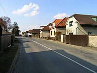 Ovčáry, main street.jpg