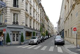 A Rue du Pré-aux-Clercs cikk szemléltető képe