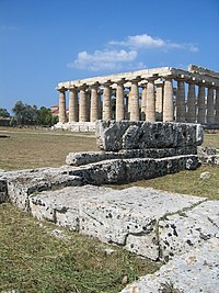 Templo de Hera, antes conoció como la Basílica