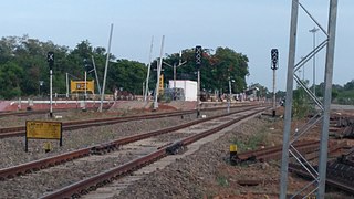 This station getting electrified and leading towards Pollachi Jn