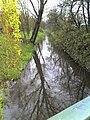 Pankelauf unterhalb der Bahnhofstraße, nach dem Pankebecken Blankenburg (ab hier ohne das Wasser des Nordgrabens)