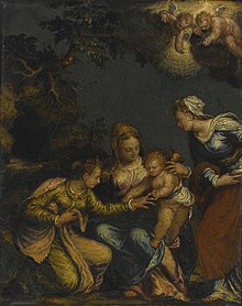 Matrimonio mistico di santa Caterina (1602), Museo di Castelvecchio di Verona