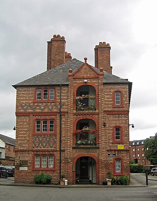 <span class="mw-page-title-main">Parker's Buildings, Chester</span> Historic site in Cheshire, England