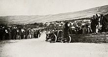 Paul Bablot vainqueur une troisième fois en 13 ans au Ventoux, en 1921 sur Voisin 3L.