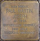 Stolperstein für Paul Martin Joseph