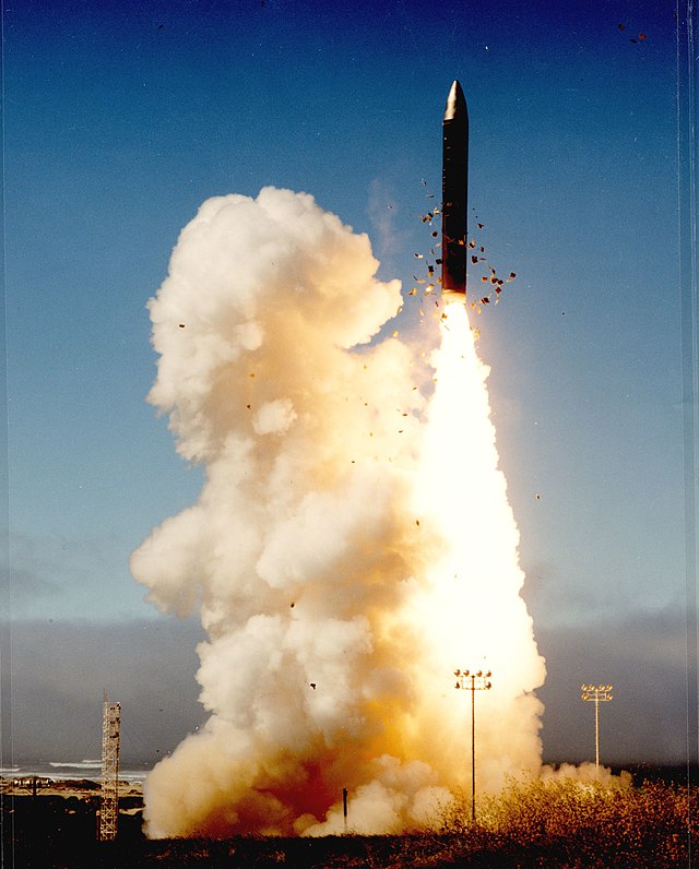 640px Peacekeeper Missile After Silo Launch 