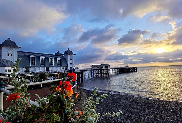 Image: Penarth seafront,. Vale of Glamorgan, Wales