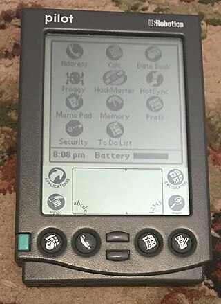 <span class="mw-page-title-main">Pilot 1000</span> Personal digital assistant by Palm