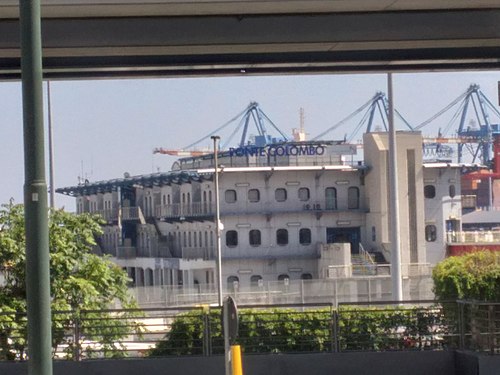 Ponte Cristoforo Colombo in Genova