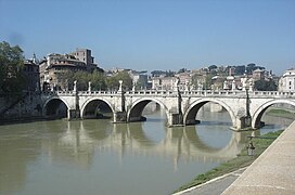 St.Angelo-broen over Tiber