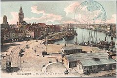 DUNKERQUE - Vue générale de la Ville et des Bassins