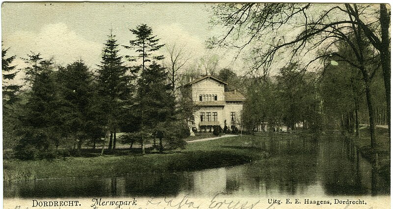 File:Postcard - 1901 - Merwepark, Dordrecht, Netherlands.jpg