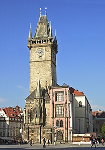 Prag Altstaedter Ring rathaus.jpg