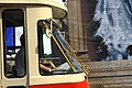 Čeština: Historický průvod tramvají k příležitosti zahájení provozu první elektrické tramvaje v Praze před 120 lety, v roce 1891 English: Historic and modern trams on public display in central part of Prague during 120th anniversary of first electric tram in the city