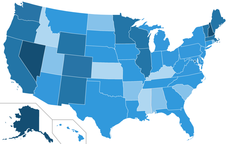 File:Public opinion of same-sex marriage in USA by state (2020).png