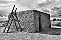 Pueblo style house at Coronado State Monument