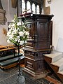 Pulpit in the Church of St Paulinus, Crayford. [432]