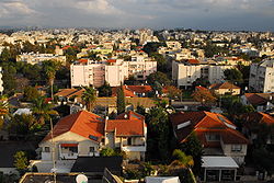 Panorama of Ra'anana