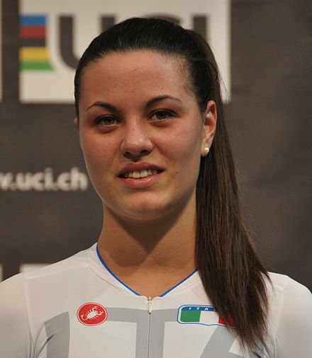 Rachele Barbieri décroche son premier titre international sur l'épreuve du scratch.