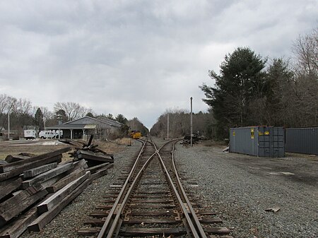 Railroad junction, Myricks MA