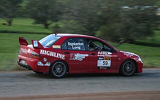 Ross Dunkerton Australian rally driver