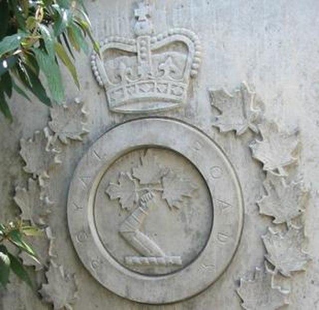 Royal Roads Military College carving