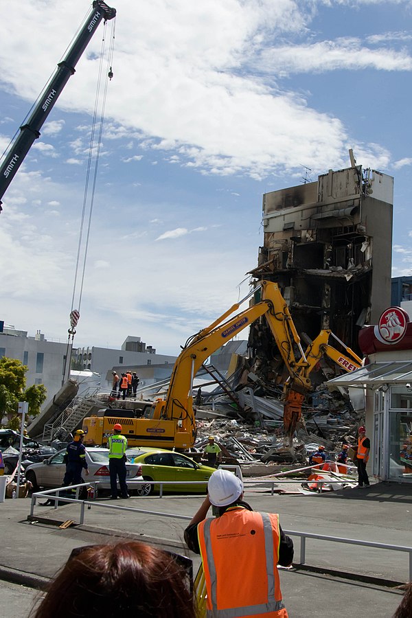 115 bodies were recovered from the CTV Building, which collapsed during the quake