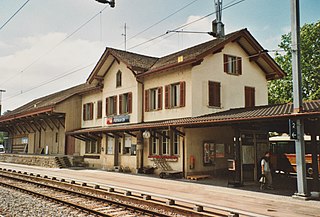 <span class="mw-page-title-main">Pfäffikon ZH railway station</span> Railway station in Pfäffikon, Zurich, Switzerland