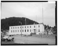 SOUTHWEST FRONT - U.S. Post Office and Customs House, Church Street, Wrangell, Wrangell-Petersburg Census Area, AK HABS AK,22-WRANG,1-1.tif