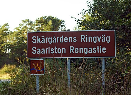 Sign at the Archipelago Trail