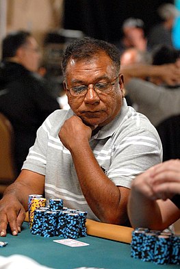 Ahmad at the 2007 WSOP Saif Ahmad.jpg