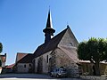 Côté gauche de l'église.