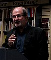 Salman Rushdie presenting his book "Shalimar the clown"