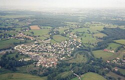 Skyline of Sansac-de-Marmiesse