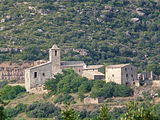 Català: Església parroquial de Sant Iscle i Santa Victòria de la Torre de Rialb. La Torre de Rialb (La Baronia de Rialb). This is a photo of a building listed in the Catalan heritage register as Bé Cultural d'Interès Local (BCIL) under the reference IPA-22109. Object location 41° 58′ 42.96″ N, 1° 12′ 24.7″ E  View all coordinates using: OpenStreetMap