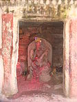 Saraswati temple Sarasawti Idol at Brahma Tole.JPG