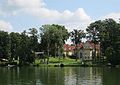 Häuser am Scharmützelsee, vermutlich Diensdorf-Radlow