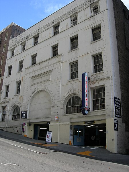 File:Seattle - parking lot in former Grand Opera House.jpg